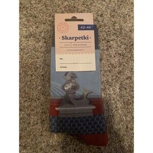 Skarpetki Polish Men’s Dress Socks Size 42-46 Made In Poland Love Poland Design